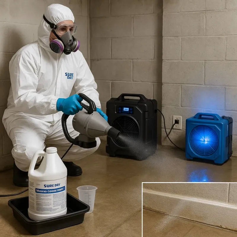 Sanitization and Odor Removal process in Perry, NY